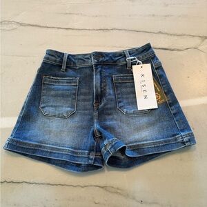 Women's Blue Denim Shorts